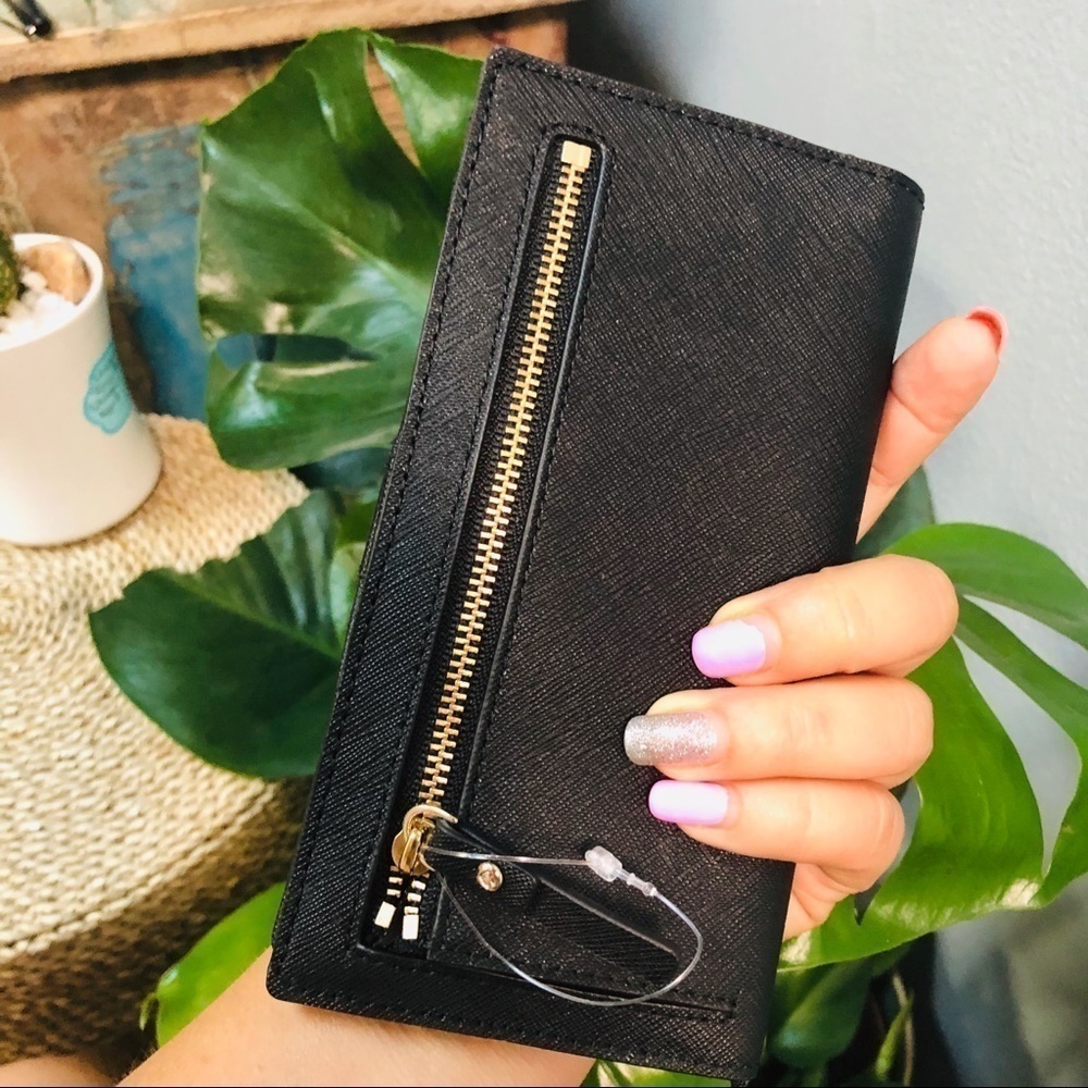 Kate Spade Black Wallet NWT - Picture 6 of 8